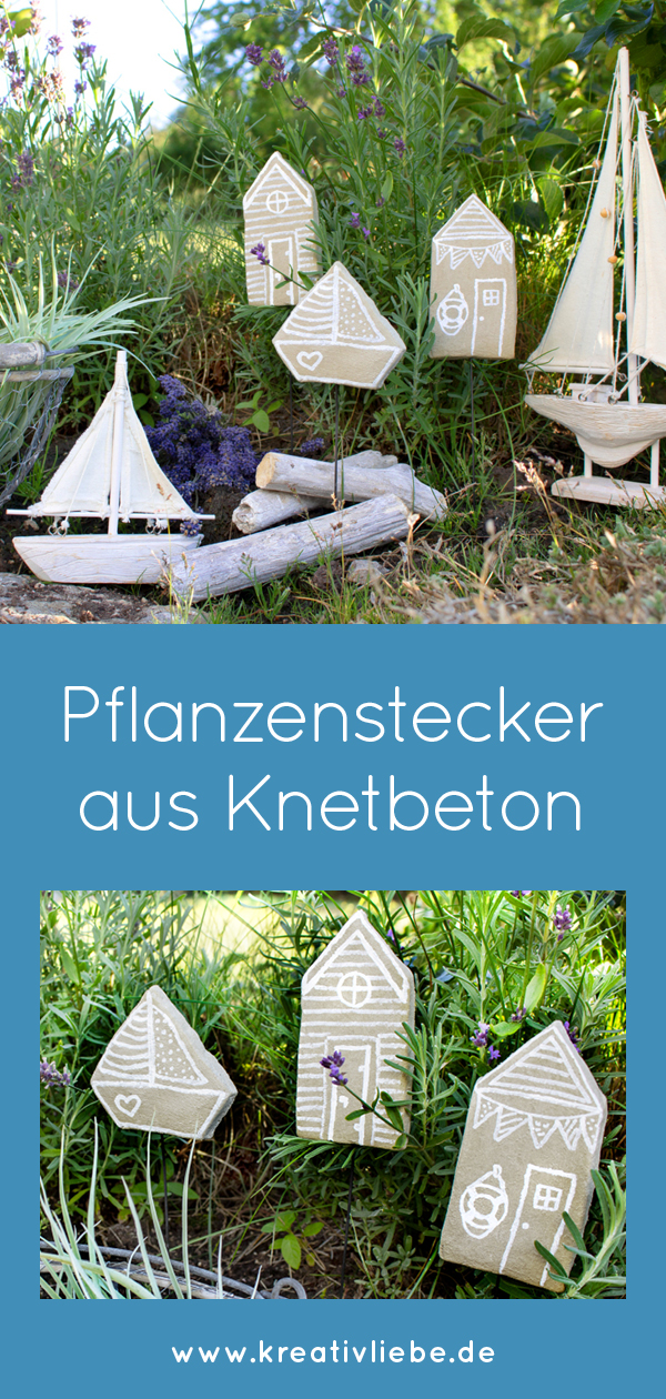 Pflanzenstecker Knetbeton