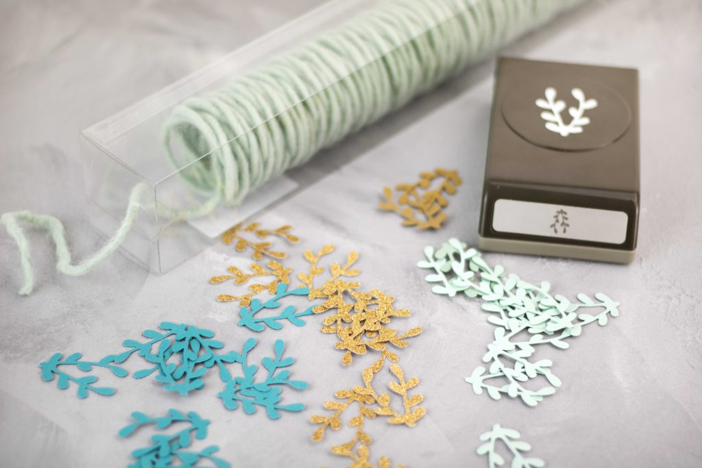 Materialien für den Türkranz