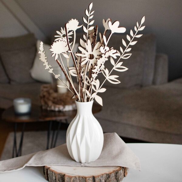 Wildblumenstrauss aus Holz
