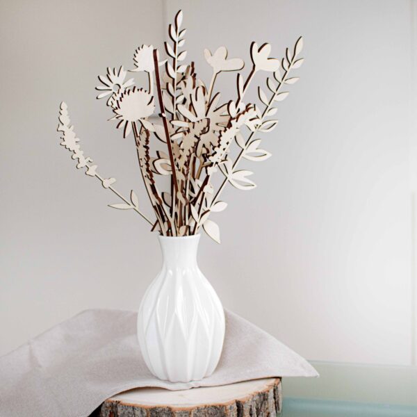 Wildblumenstrauss aus Holz