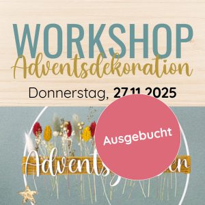 Workshop: Adventsdekoration Loop // Donnerstag, 27.11.2025 // 19–21 Uhr
